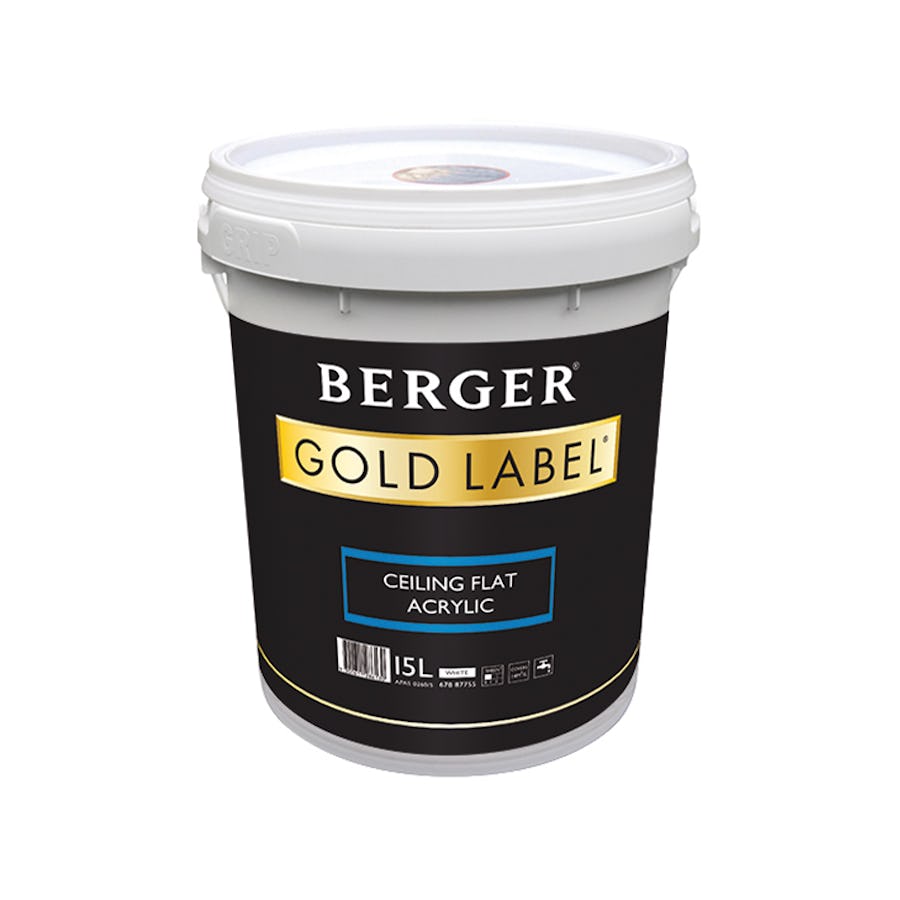 Berger Gold Label Ceiling Flat 15L